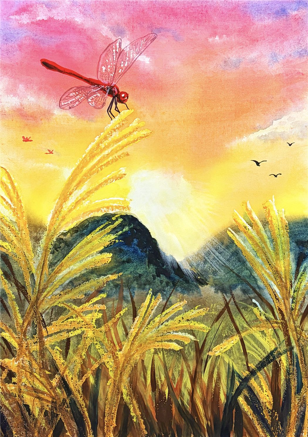夕焼けのあや先生テーマ作品